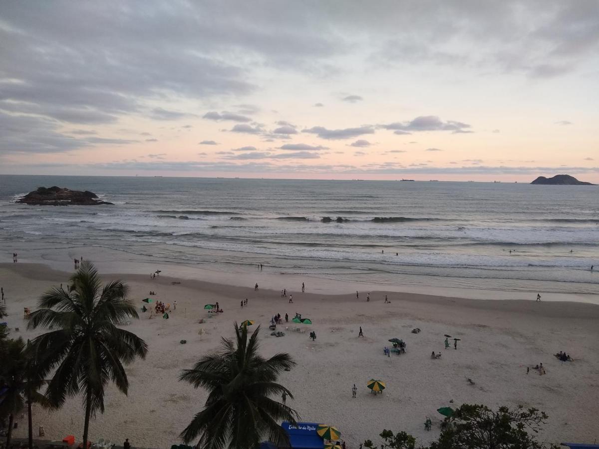 Apartamento Frente Ao Mar Appartement Guarujá Buitenkant foto