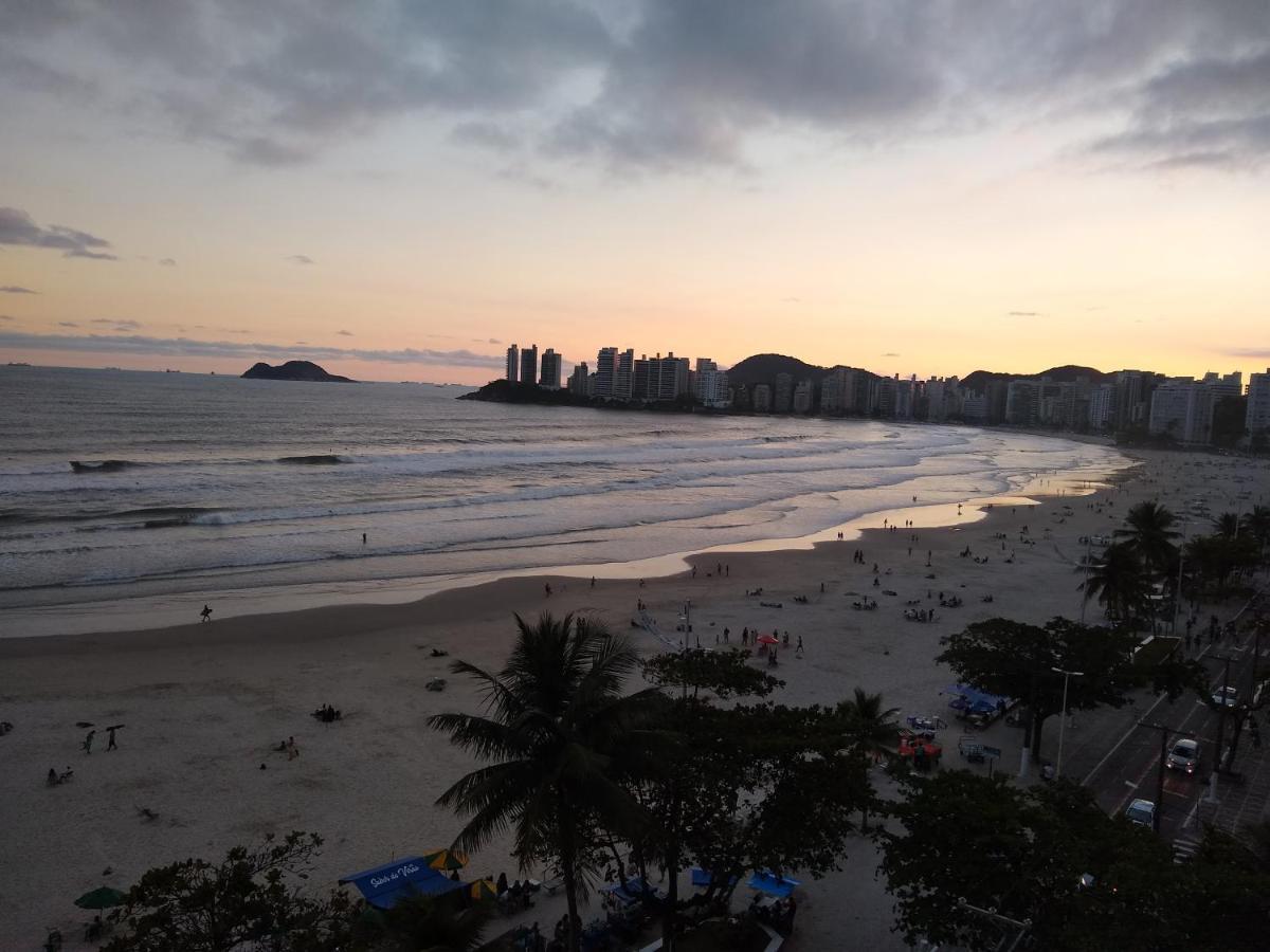 Apartamento Frente Ao Mar Appartement Guarujá Buitenkant foto