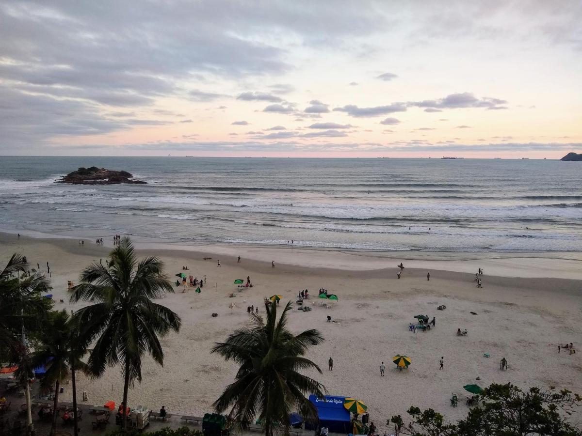 Apartamento Frente Ao Mar Appartement Guarujá Buitenkant foto