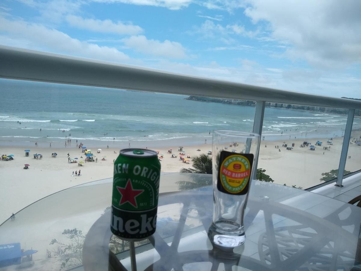 Apartamento Frente Ao Mar Appartement Guarujá Buitenkant foto